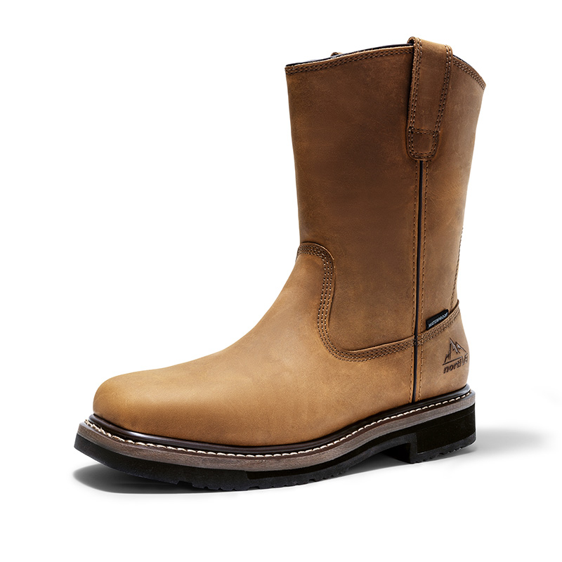 NORTIV 8 Men s Slip On Steel Toe Work Boots