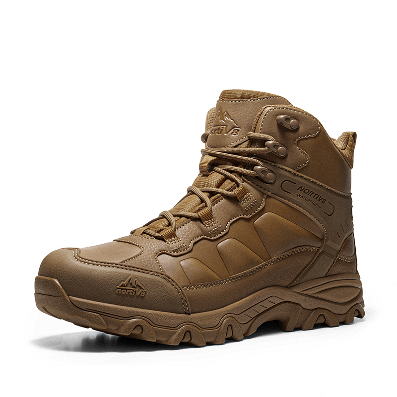 NORTIV 8 Men s High Top Non Slip Waterproof Hiking Boots