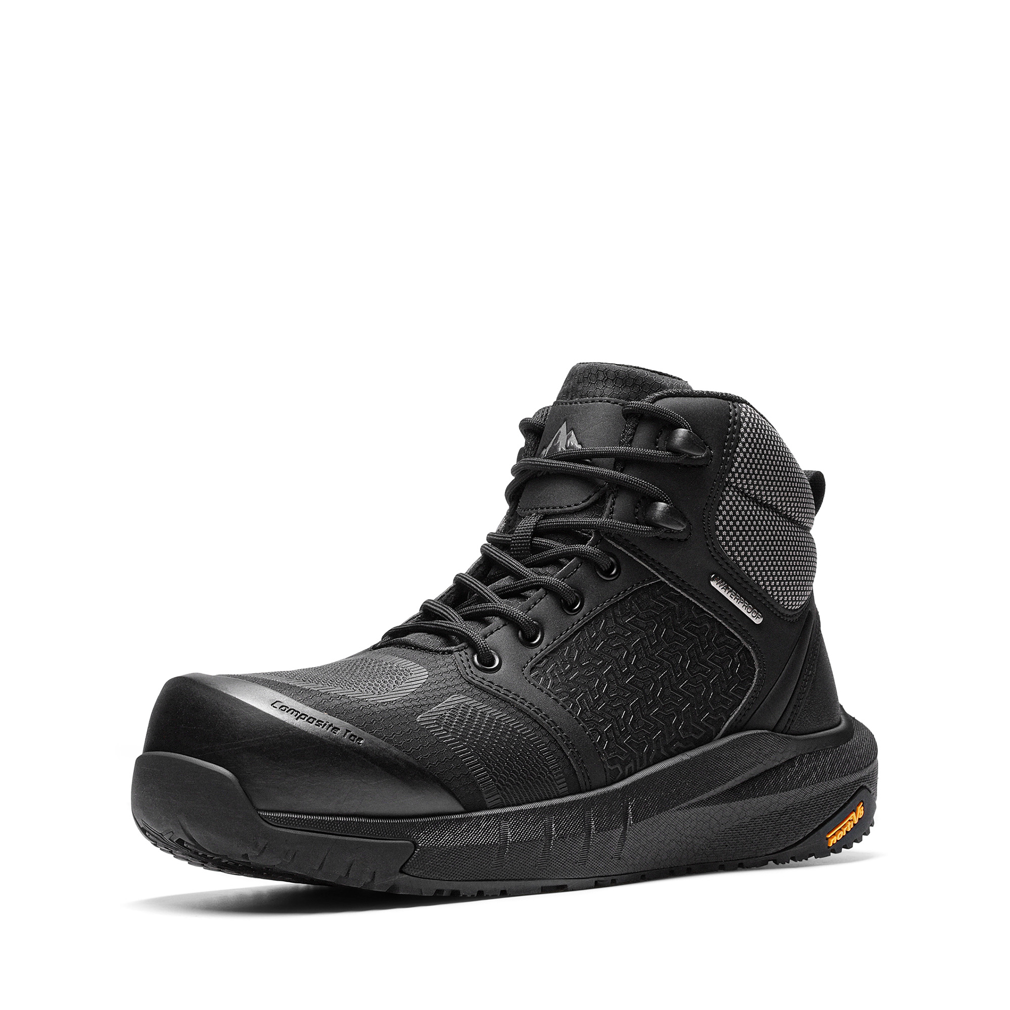 NORTIV 8 Men s WorkNano Lightweight Composite Toe Waterproof Work Boots