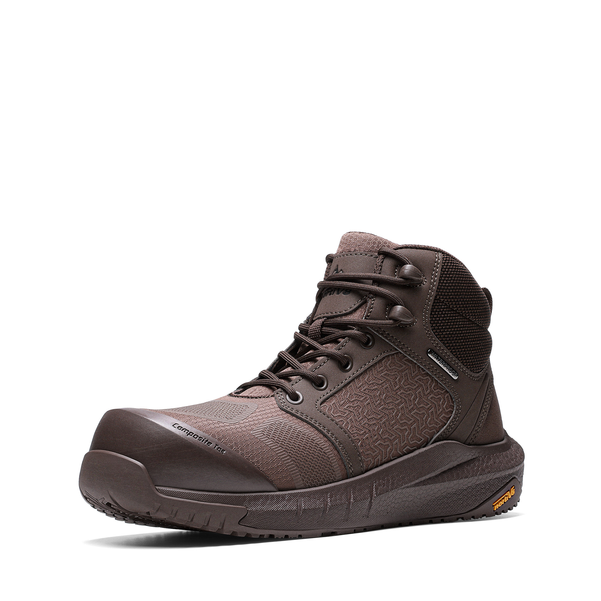 NORTIV 8 Men s WorkNano Lightweight Composite Toe Waterproof Work Boots