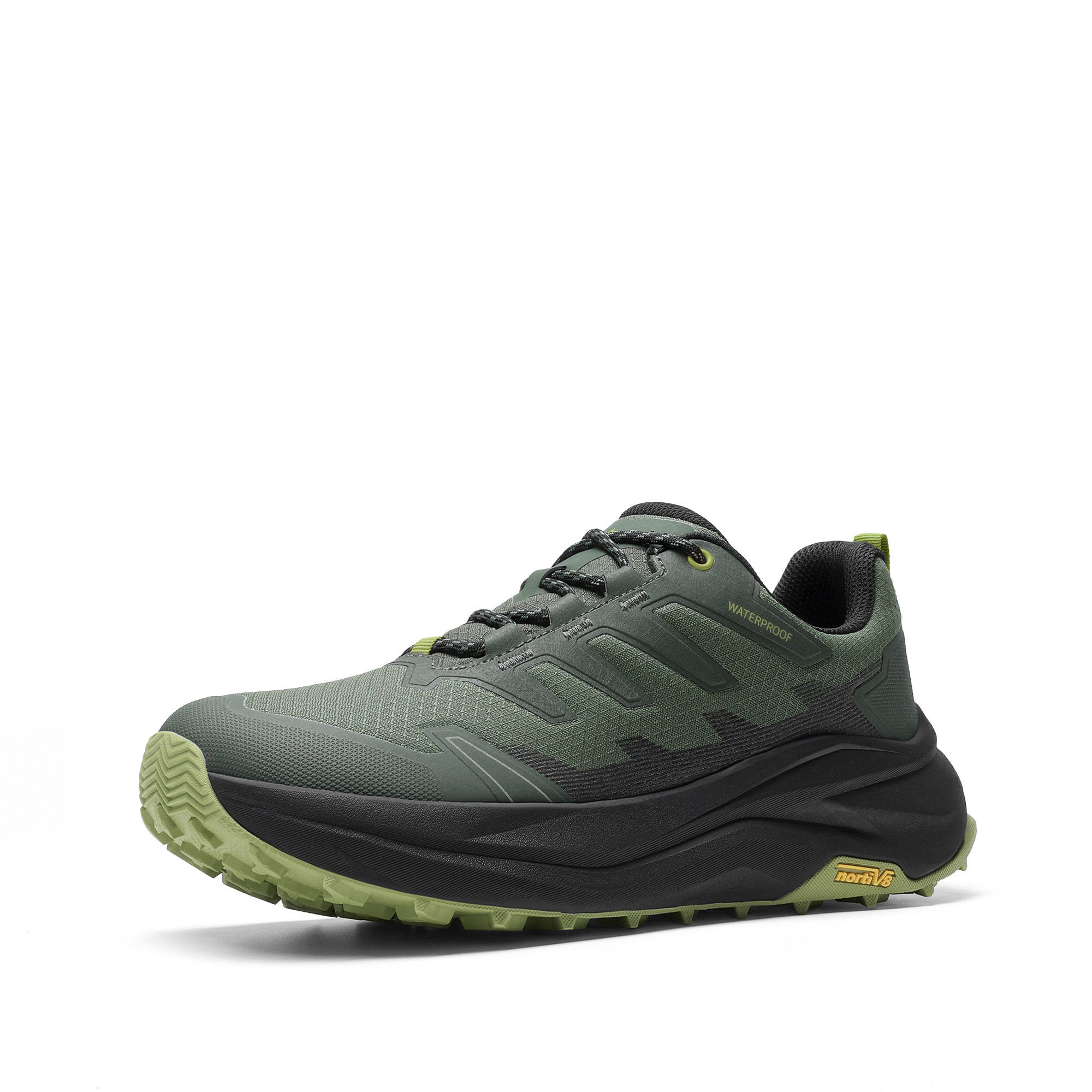 NORTIV 8 Men   s Wide Toe Box Waterproof Hiking Shoes