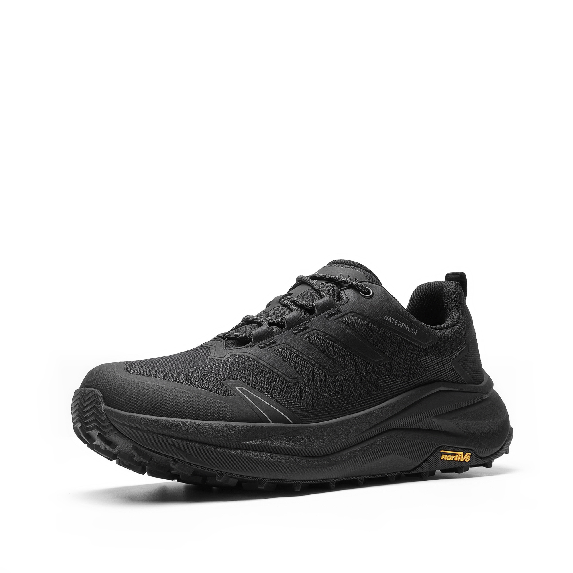 NORTIV 8 Men   s Wide Toe Box Waterproof Hiking Shoes
