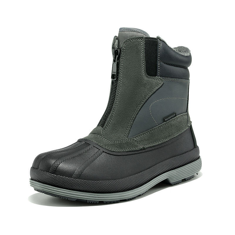 NORTIV 8 Men s Insulated Waterproof Winter Boots    Wide Fit