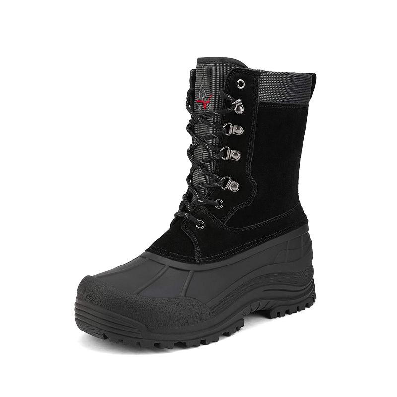 NORTIV 8 Men s Insulated High Top Waterproof Snow Boots