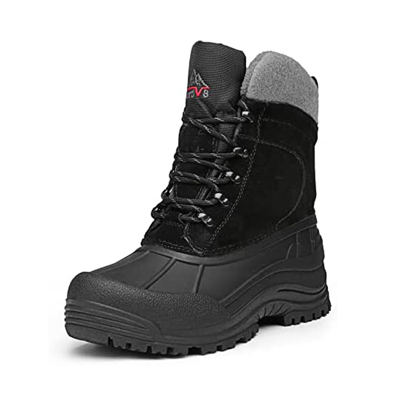 NORTIV 8 Men s Non slip Waterproof Snow Boots
