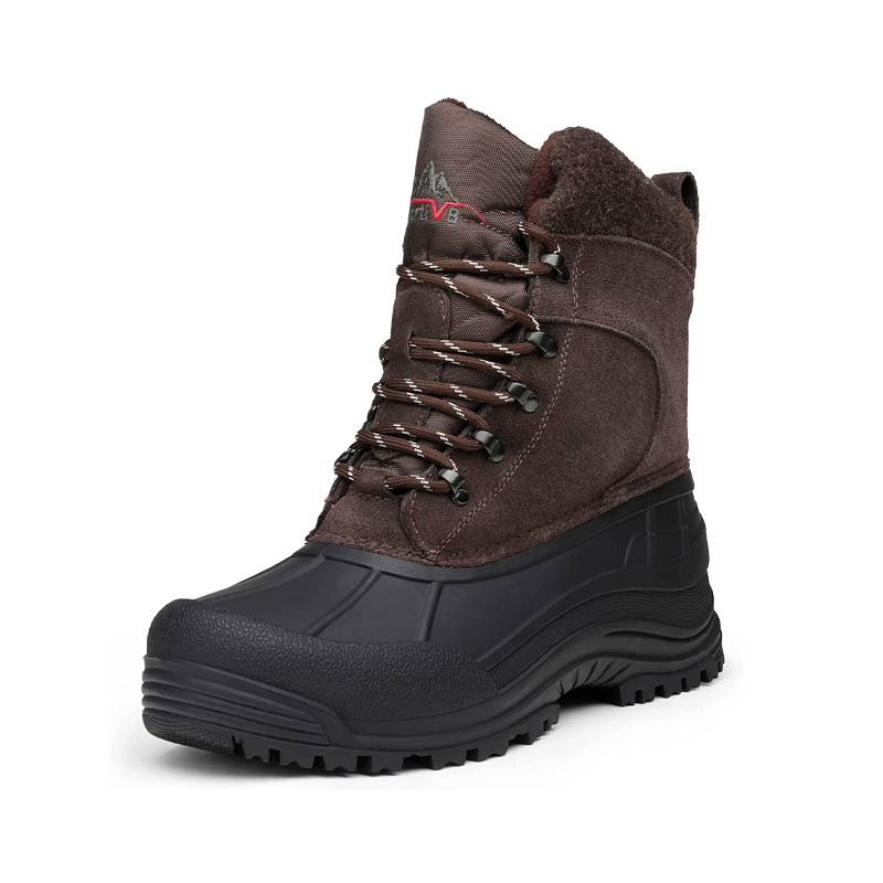 NORTIV 8 Men s Non slip Waterproof Snow Boots