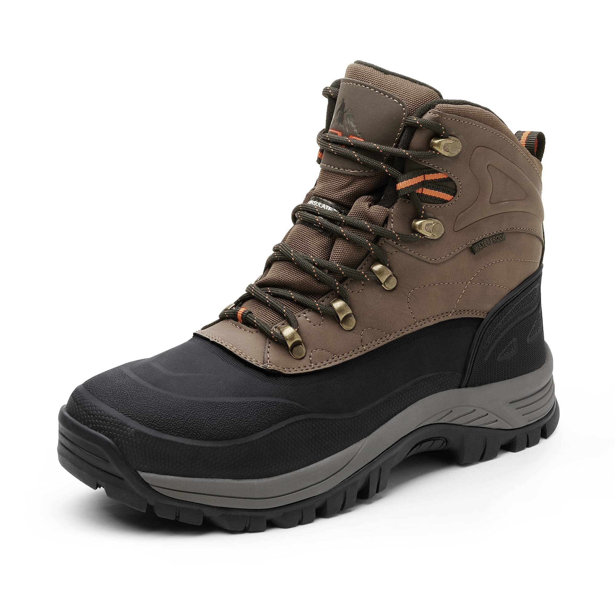 NORTIV 8 Men s Wide Durable Waterproof Hiking Boots