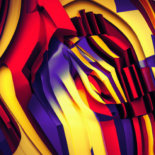 An image depicting an abstract representation of How to Buy Stocks for Beginners Step by Step Guide