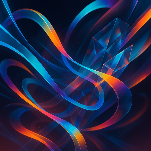 An image depicting an abstract representation of Federal vs Private Student Loans Explained: Key Differences