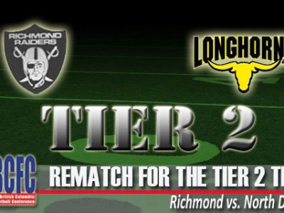 BCFC Tier 2 Championship rematch