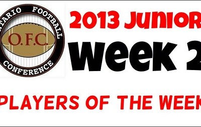 OFC Week 2 Junior Players of the Week