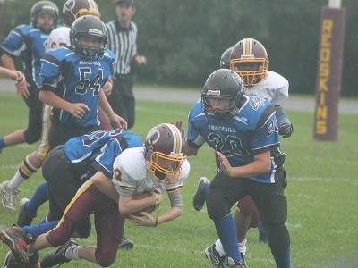 NCAFA Week 4:  Wolverines Tripp scores four touchdowns, Lukusa leads Lions to offensive assault