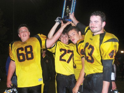 C.C. Raiders victorious over St. Lawrence Saints in inaugural Upper Canada Kinsmen Bowl