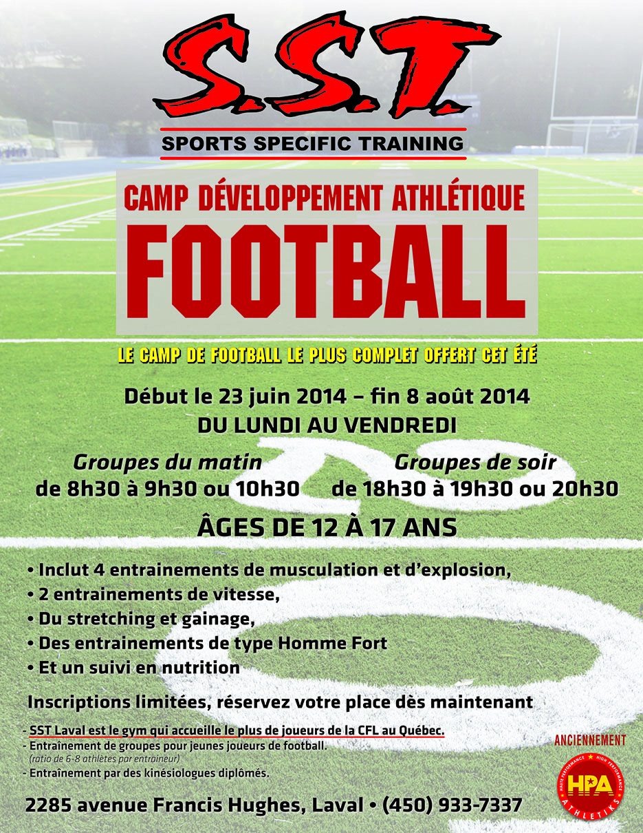 CAMP:  Développement Athlétique Football