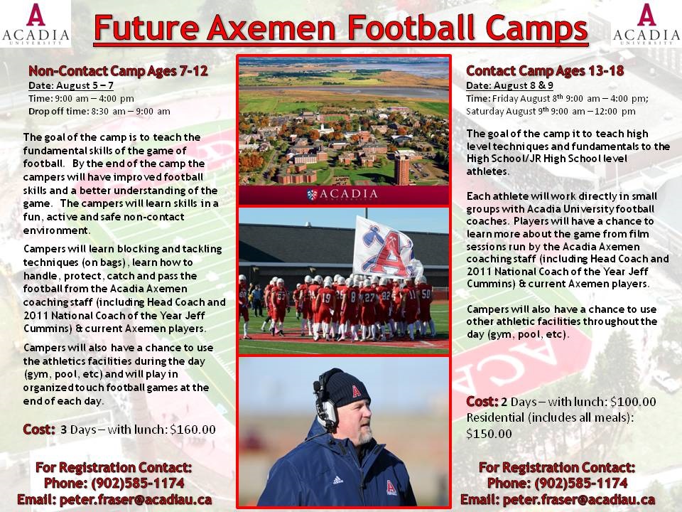 2014 Future Axemen Football Camp