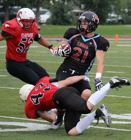 Hamilton Hurricanes Junior Varsity OVFL Playoffs 2014