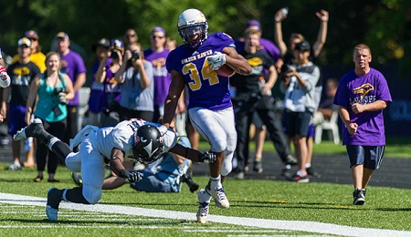 Golden Hawks Homecoming win 2014
