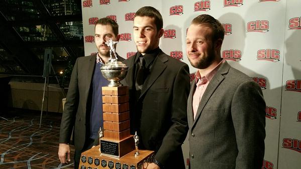Hugo Richard 2014 CIS Rookie of the Year