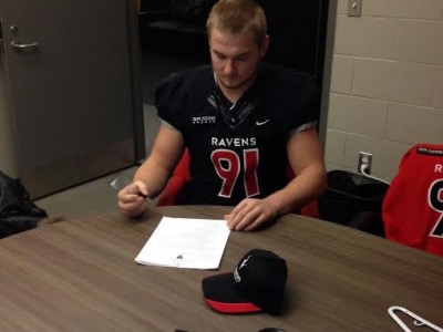 Ravens land third CFC 100 recruit