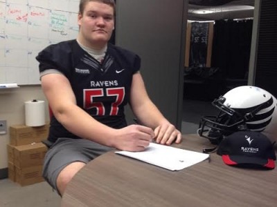 Maxville recruit lured by Ravens positive direction