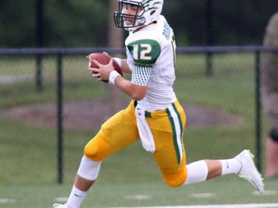 #CFC100 Rourke throws four first half TDs in Alabama HS debut, compared to Manziel