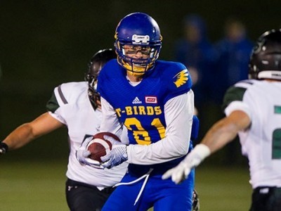 Marshall Cook led all UBC receivers with 92 yards on Friday
