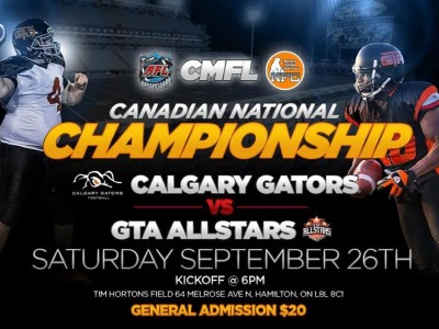 CMFL Championship to be played in Hamilton Saturday