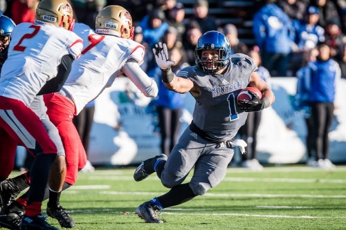Sean Thomas Erlington shines in Carabins victory over Rouge et Or (Photo credit: James Hajjar)