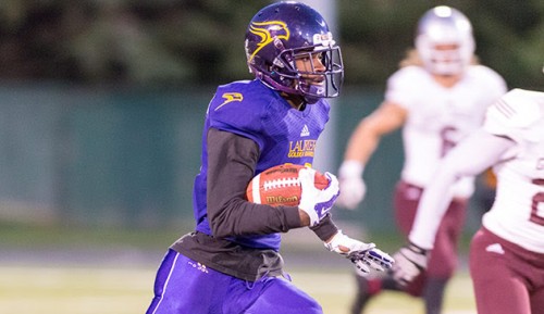 Receiver Kurleigh Gittens Jr. has been a key part of Laurier's offence this season (Photo Credit: Trevor Mahoney)