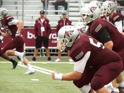 Ottawa Gee-Gees look to reclaim Pedro at 2015 Panda Game from Carleton Ravens  (Photo credit: Chantal Hupe)