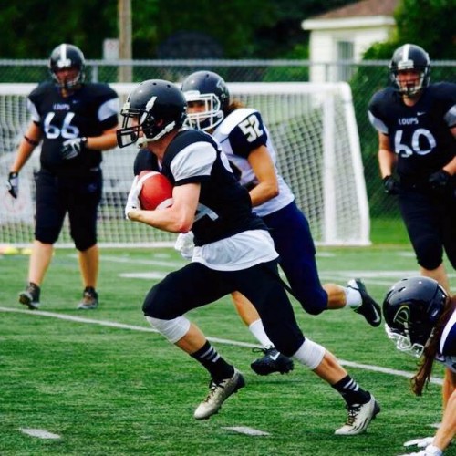 Guillaume Ranger tallied three majors (two receiving, one rushing) and had 151 yards on seven receptions