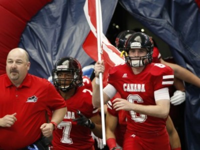 Football Canada invites 40 players to 2016 World Championships (including 16 #CFC100)