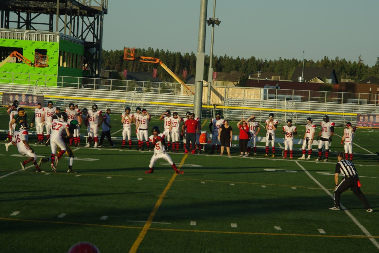 Tylor Johanesson makes an interception