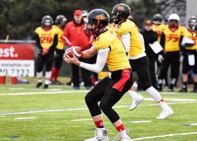 Alex Douglas with the Gryphons. Courtesy of Alex Douglas.