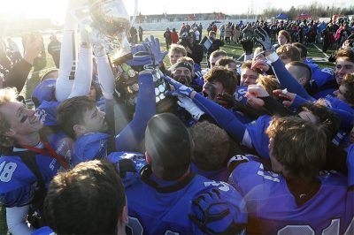 during a game against North Bay's Widdifield Wildcats played November 14, 2015 in Sault Ste. Marie. Kenneth Armstrong/SooToday