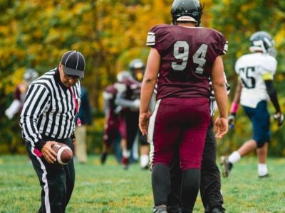 Dante Rohlehr Ventura (94) stands during a game