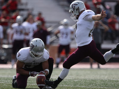 Ottawa Gee Gees at Guelph Gryphons on  August 27, 2017. (UOttawa GeeGees/Michael P. Hall)