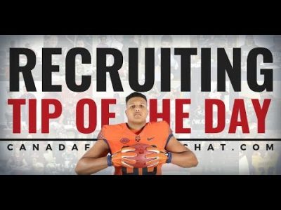 Recruiting Tip of the Day launched | CFCDaily Update September 6th
