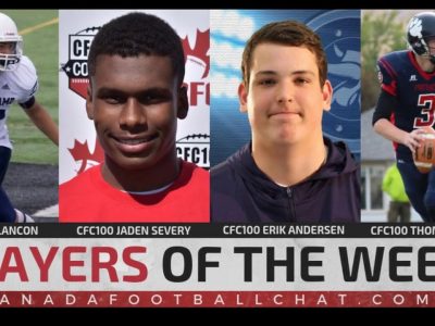 CFC100 Devonte Ballantyne picks top 6 | CFCDaily Update November 7th