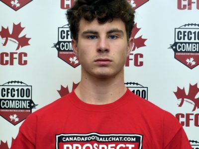 RB Dillon Percy has a high motor in all aspects of life