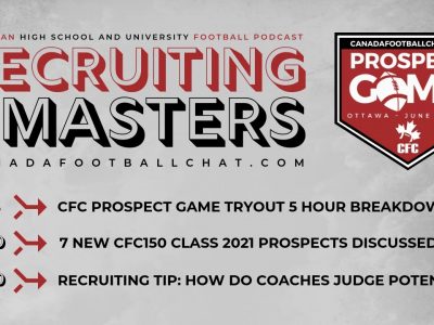 Seven CFC150 Class 2021 ready for the scouts | Recruiting Masters Podcast Ep. 6