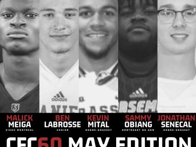 CFC60 May 2019 Cegep/JUCO player RANKINGS