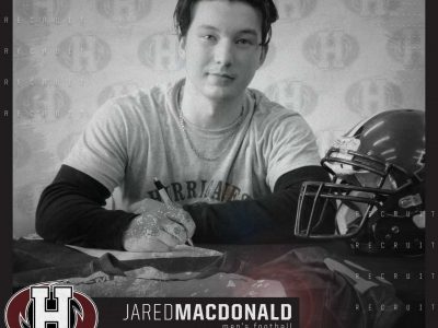 Miramichi running back, Jared MacDonald, joining Hurricanes this fall