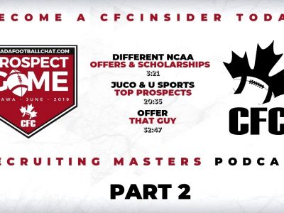 More JUCO & U Sports prospects; NCAA Scholarships | Recruiting Masters Podcast Ep. 20 Part 2