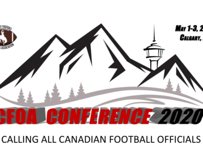 CALLING ALL CANADIAN FOOTBALL OFFICIALS