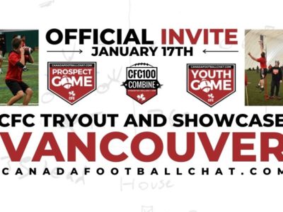Top 5 Combine Scores: CFC Tryout and Showcase VANCOUVER