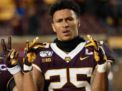 CFC100 DB Benjamin St-Juste selected 74th overall in the 2021 NFL Draft