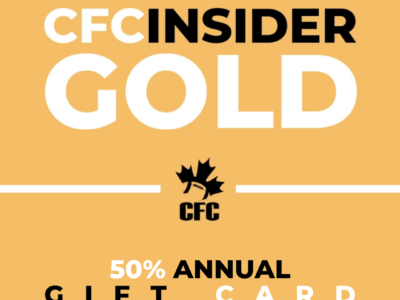 CFCINSIDER SPECIAL ANNUAL GOLD 50% DISCOUNT