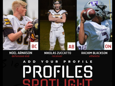 Profile Spotlight: Rangy receiver from Alberta balling out