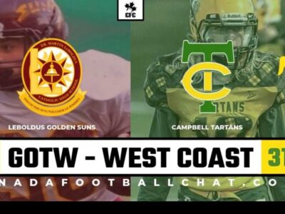 GOTW features CFC 50 LeBoldus v.s Campbell | CFCDaily Update September 18th